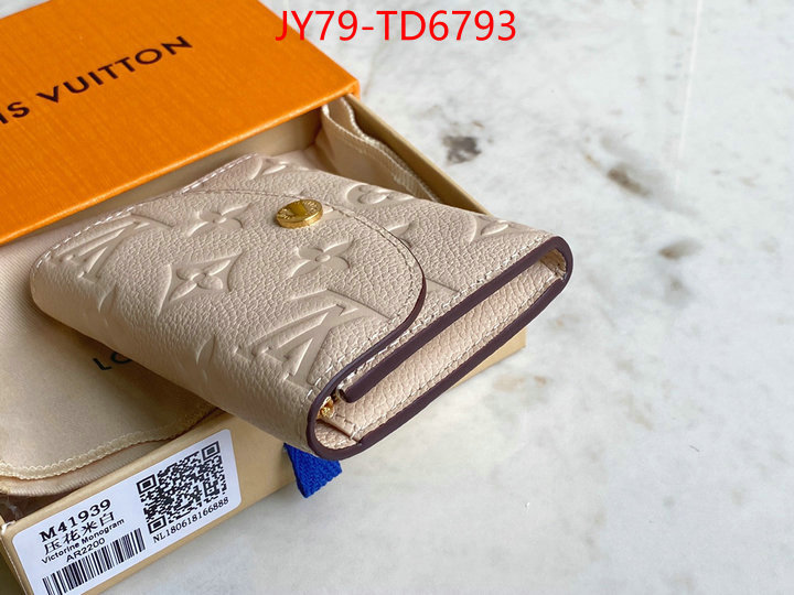 LV Bags(TOP)-Wallet,ID: TD6793,$: 79USD