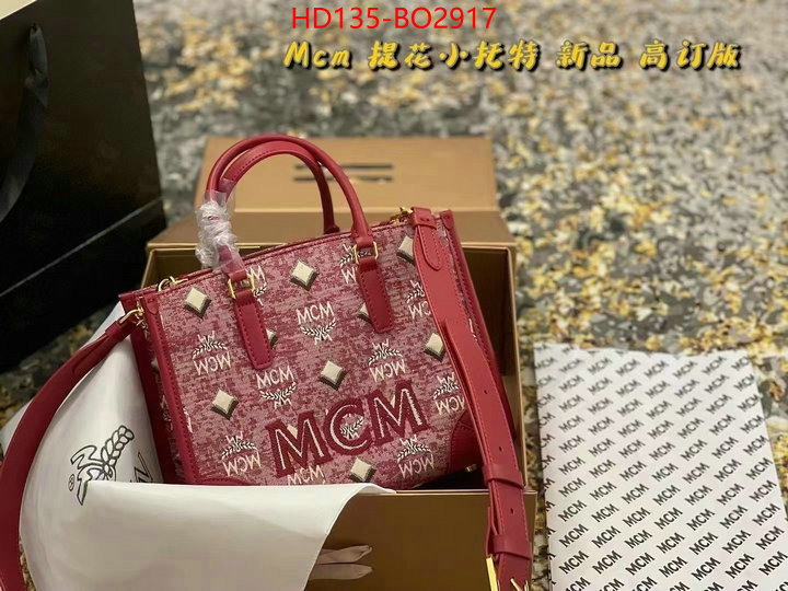 MCM Bags(TOP)-Handbag-,ID: BO2917,$: 135USD