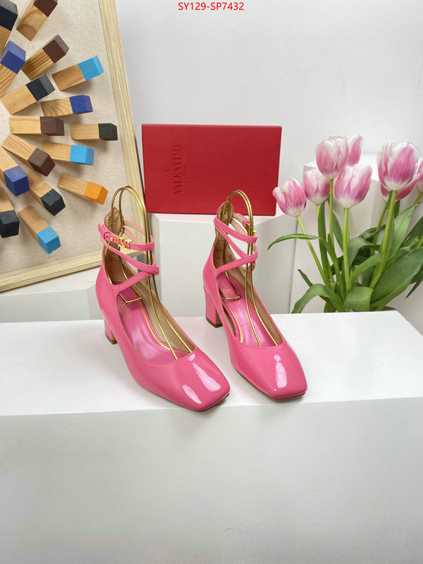 Women Shoes-Valentino,top quality designer replica , ID: SP7432,$: 129USD