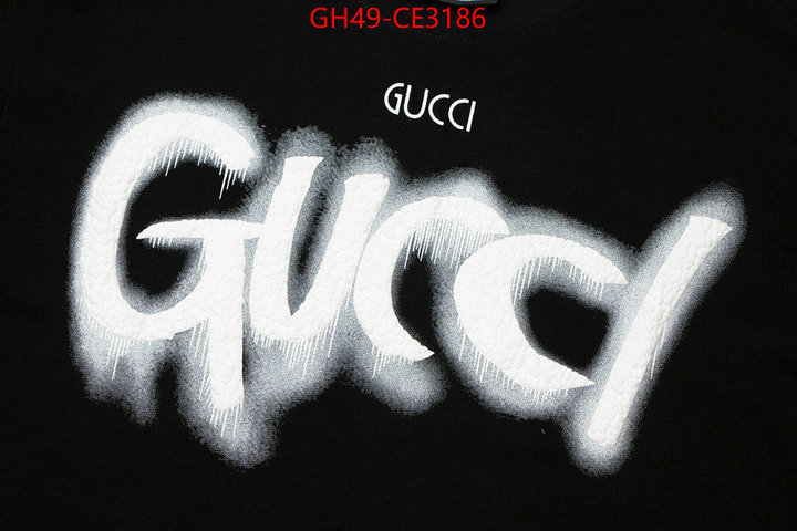 Clothing-Gucci,online store , ID: CE3186,$: 49USD