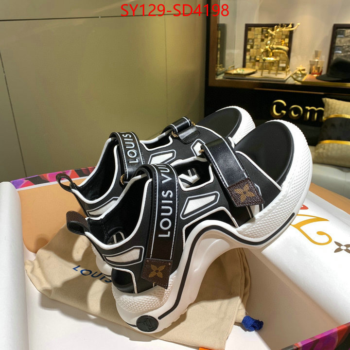 Women Shoes-LV,replica us , ID: SD4198,$: 129USD