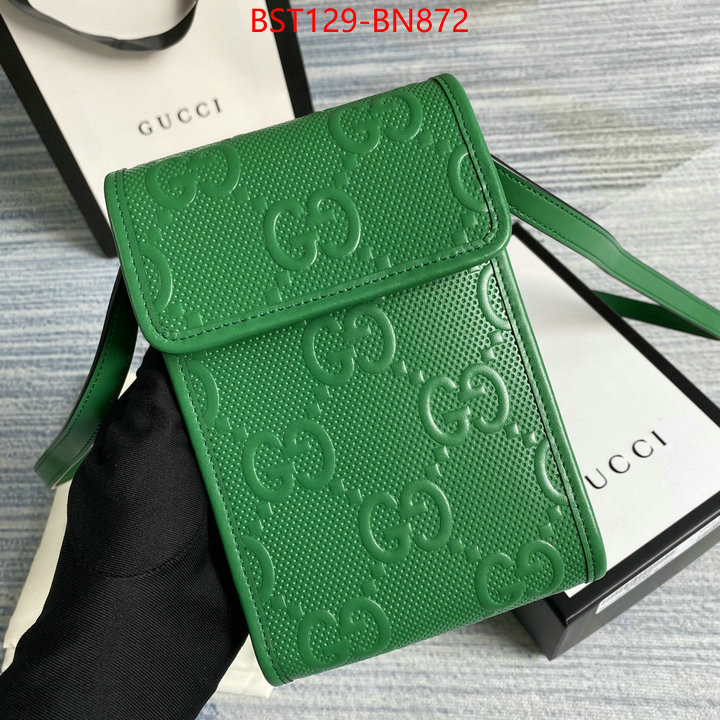 Gucci Bags(TOP)-Diagonal-,ID: BN872,$: 129USD