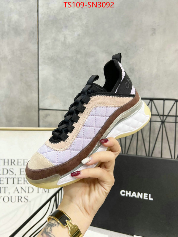 Women Shoes-Chanel,top fake designer , ID: SN3092,$: 109USD