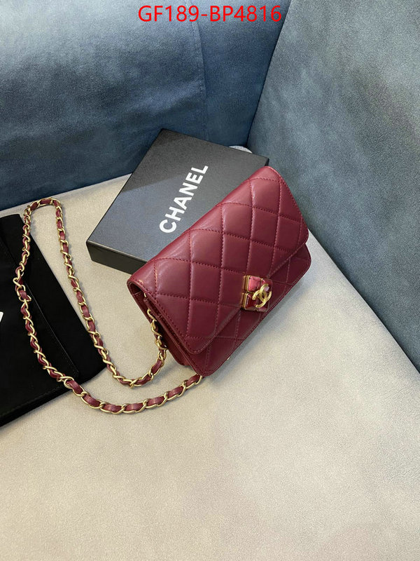 Chanel Bags(TOP)-Diagonal-,ID: BP4816,$: 189USD