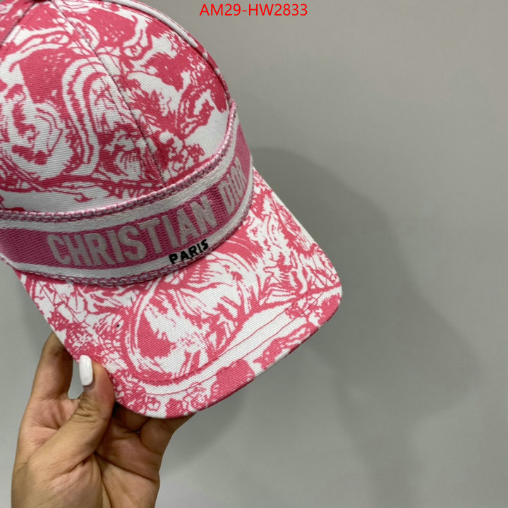 Cap (Hat)-Dior,aaaaa+ quality replica , ID: HW2833,$: 29USD