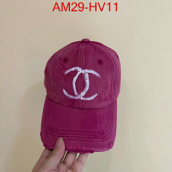 Cap (Hat)-Chanel,quality aaaaa replica ,ID: HV11,$: 29USD