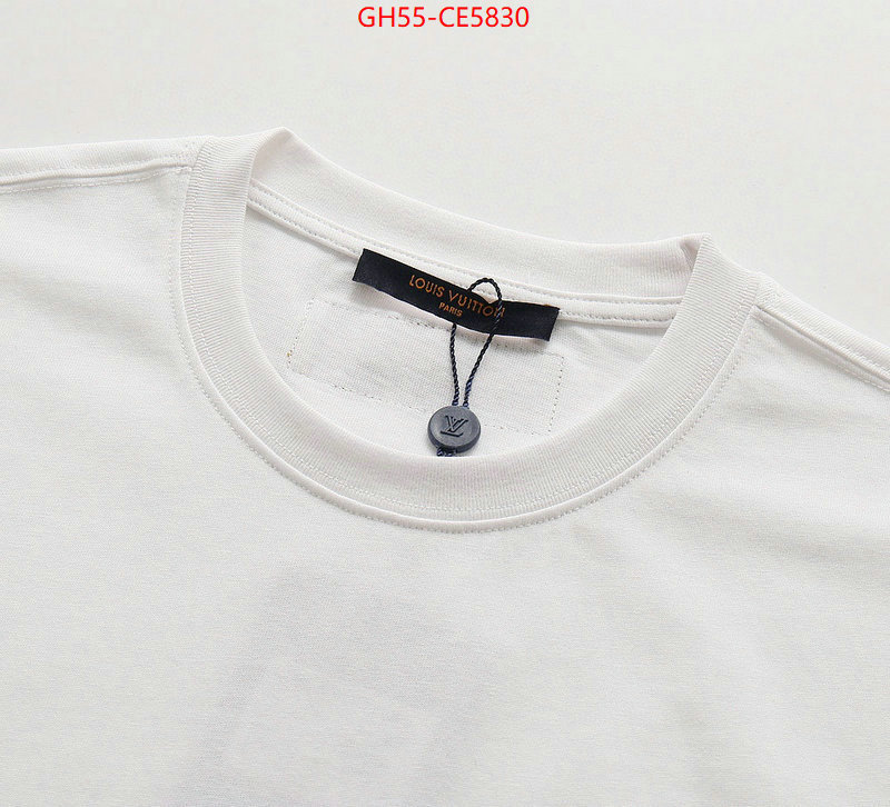 Clothing-LV,wholesale imitation designer replicas ID: CE5830,$: 55USD