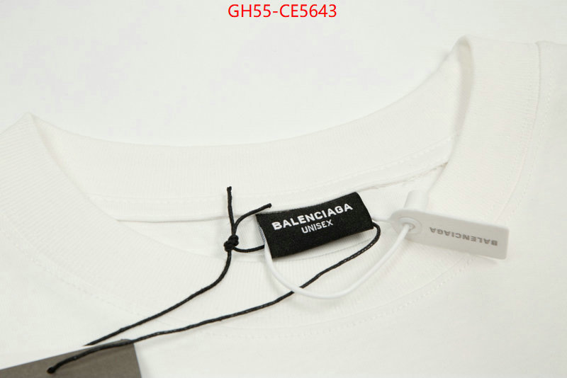 Clothing-Balenciaga,fake ID: CE5643,$: 55USD