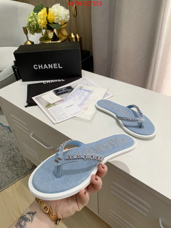 Women Shoes-Chanel,buy high quality cheap hot replica ID: SE7355,$: 79USD