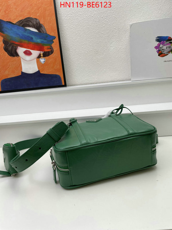 Prada Bags(4A)-Handbag-,copy ID: BE6123,$: 119USD
