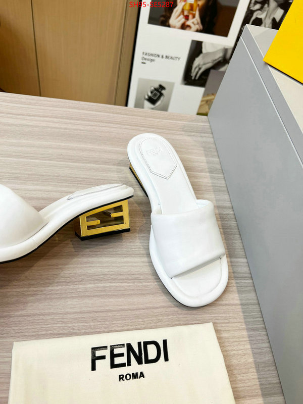 Women Shoes-Fendi,high quality happy copy ID: SE5287,