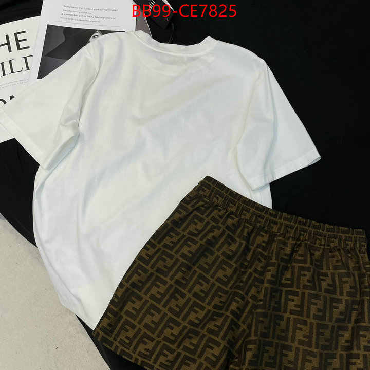 Clothing-Fendi,quality replica ID: CE7825,$: 99USD