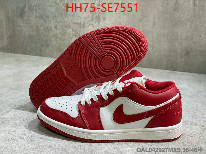 Women Shoes-Air Jordan,replica designer ID: SE7551,$: 75USD