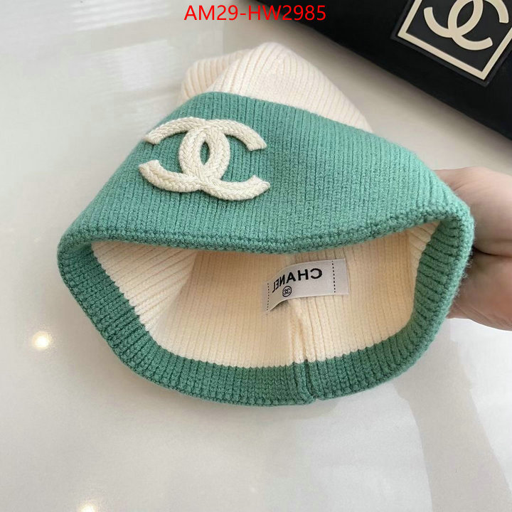 Cap (Hat)-Chanel,how to buy replica shop ID: HW2985,$: 29USD