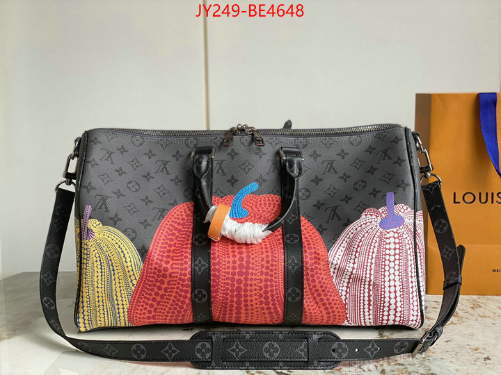 LV Bags(TOP)-Keepall BandouliRe 45-50-,designer fake ID: BE4648,$: 249USD