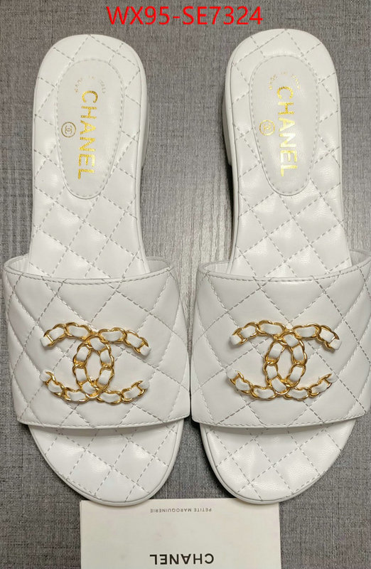 Women Shoes-Chanel,sell high quality ID: SE7324,$: 95USD