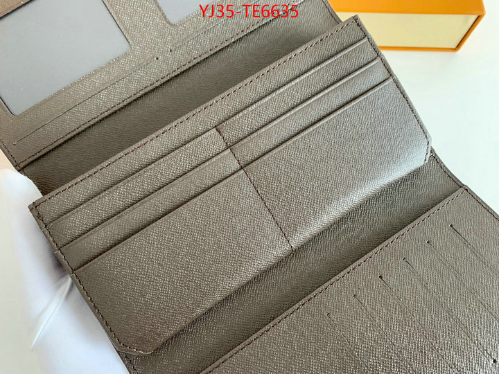 LV Bags(4A)-Wallet,perfect ID: TE6635,$: 35USD