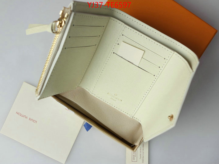 LV Bags(4A)-Wallet,high quality online ID: TE6597,$: 37USD