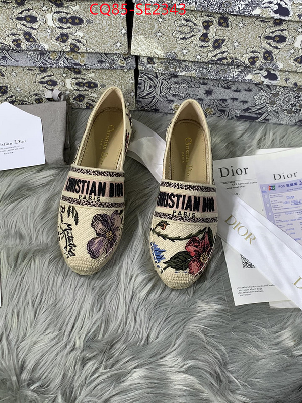 Women Shoes-Dior,the quality replica ID: SE2343,$: 85USD