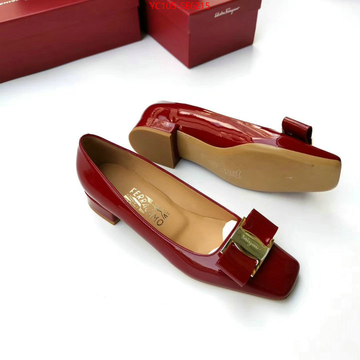 Women Shoes-Ferragamo,replica 1:1 high quality ID: SE6215,$: 105USD