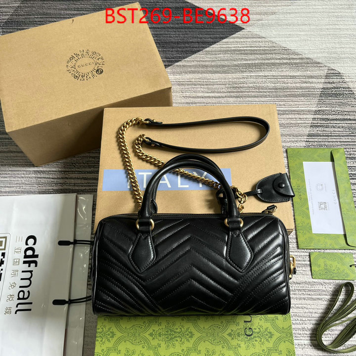 Gucci Bags(TOP)-Marmont,is it illegal to buy dupe ID: BE9638,$: 269USD