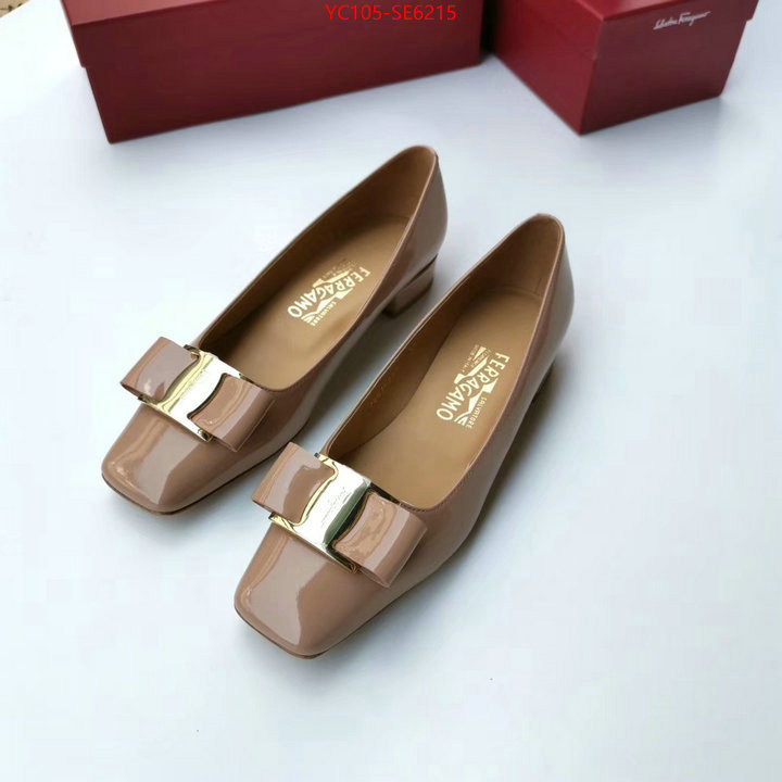 Women Shoes-Ferragamo,replica 1:1 high quality ID: SE6215,$: 105USD