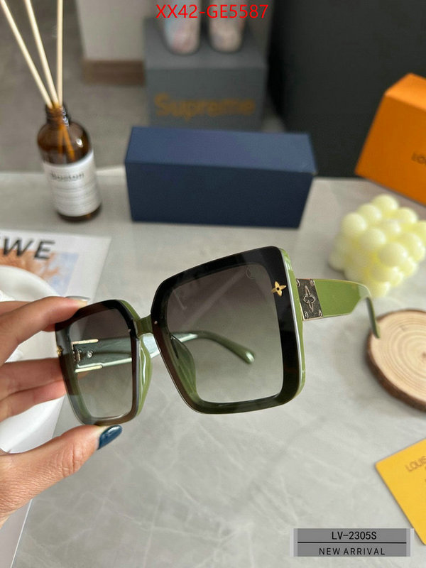 Glasses-LV,perfect replica ID: GE5587,$: 42USD