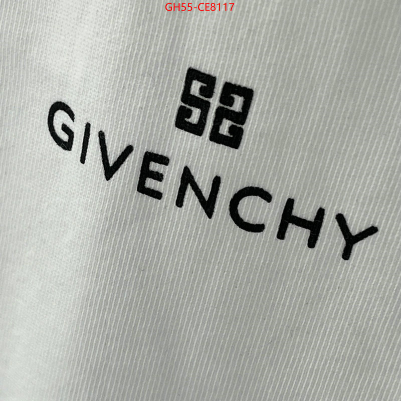 Clothing-Givenchy,2023 replica ID: CE8117,$: 55USD