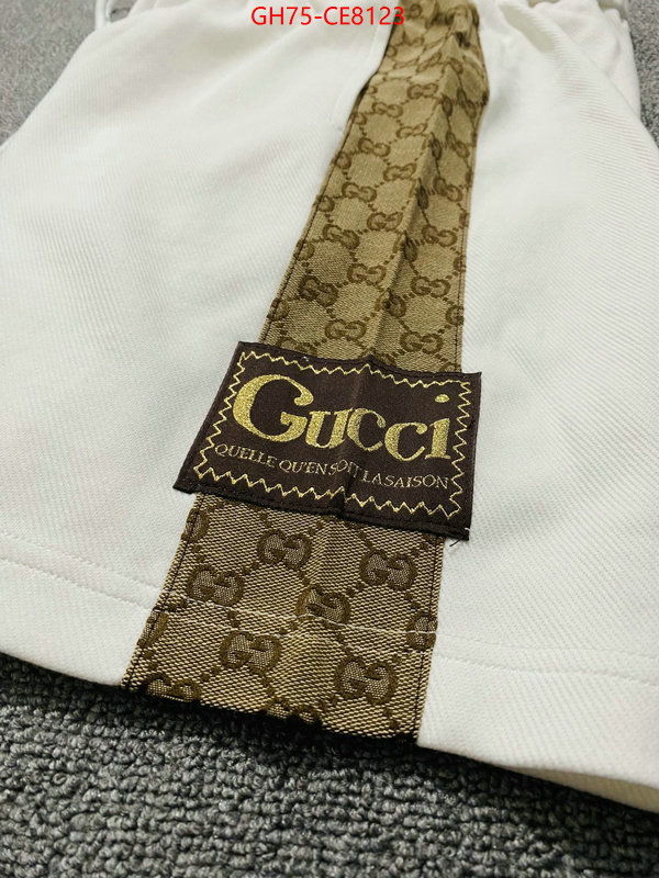 Clothing-Gucci,7 star replica ID: CE8123,$: 75USD