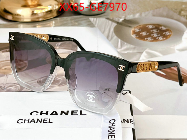 Glasses-Chanel,where should i buy replica ID: GE7970,$: 65USD