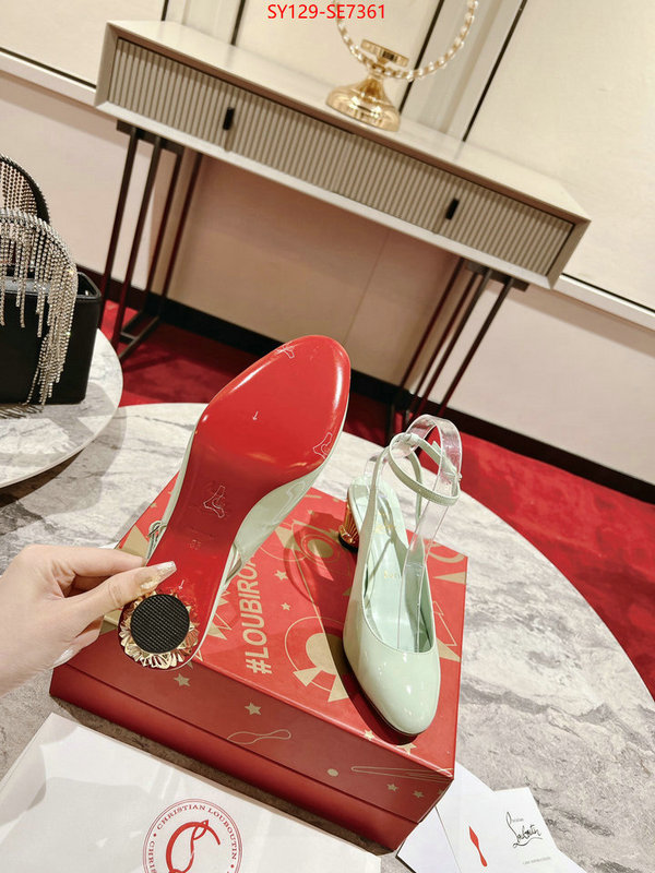 Women Shoes-Christian Louboutin,same as original ID: SE7361,$: 129USD