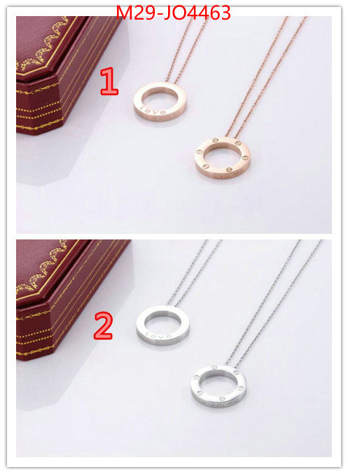 Jewelry-Cartier,designer fake ID: JO4463,$: 29USD