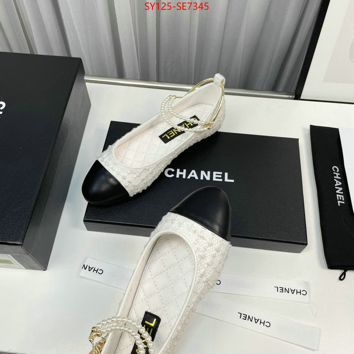 Women Shoes-Chanel,replica 1:1 ID: SE7345,$: 125USD