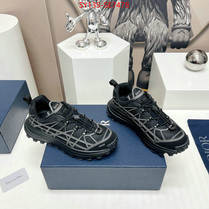 Women Shoes-Dior,the top ultimate knockoff ID: SE7478,$: 135USD