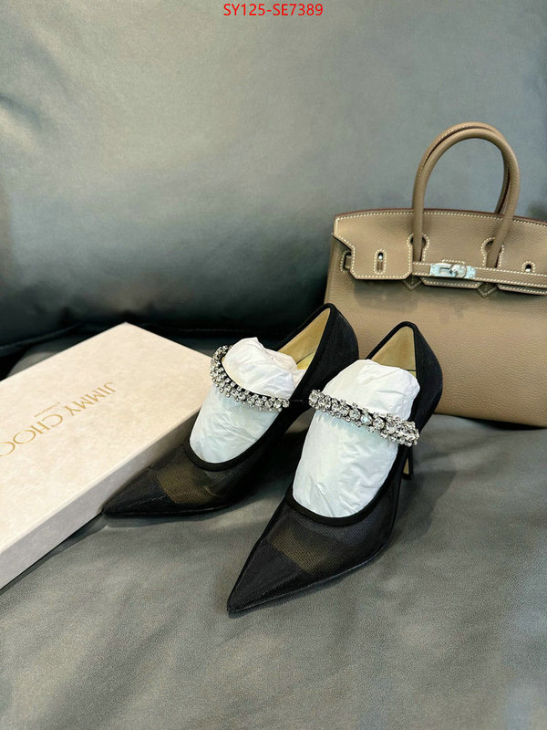 Women Shoes-Jimmy Choo,replica aaaaa+ designer ID: SE7389,$: 125USD