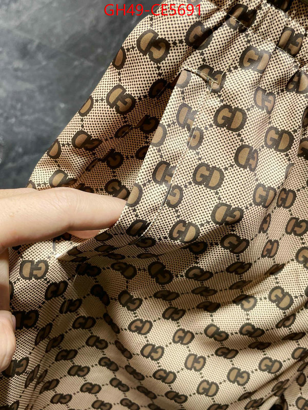 Clothing-Gucci,perfect replica ID: CE5691,$: 49USD