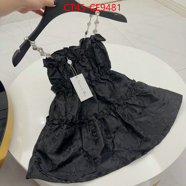 Kids clothing-Dior,perfect ID: CE9481,$: 45USD