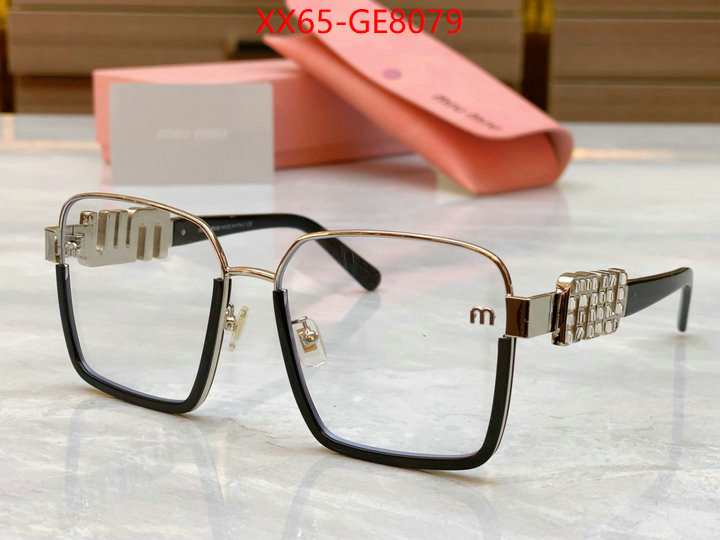 Glasses-Miu Miu,replica us ID: GE8079,$: 65USD