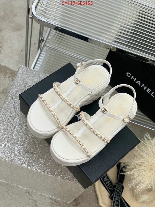 Women Shoes-Chanel,the highest quality fake ID: SE6155,$: 119USD