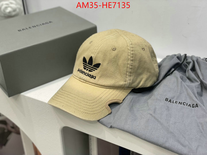 Cap (Hat)-Balenciaga,sale outlet online ID: HE7135,$: 35USD