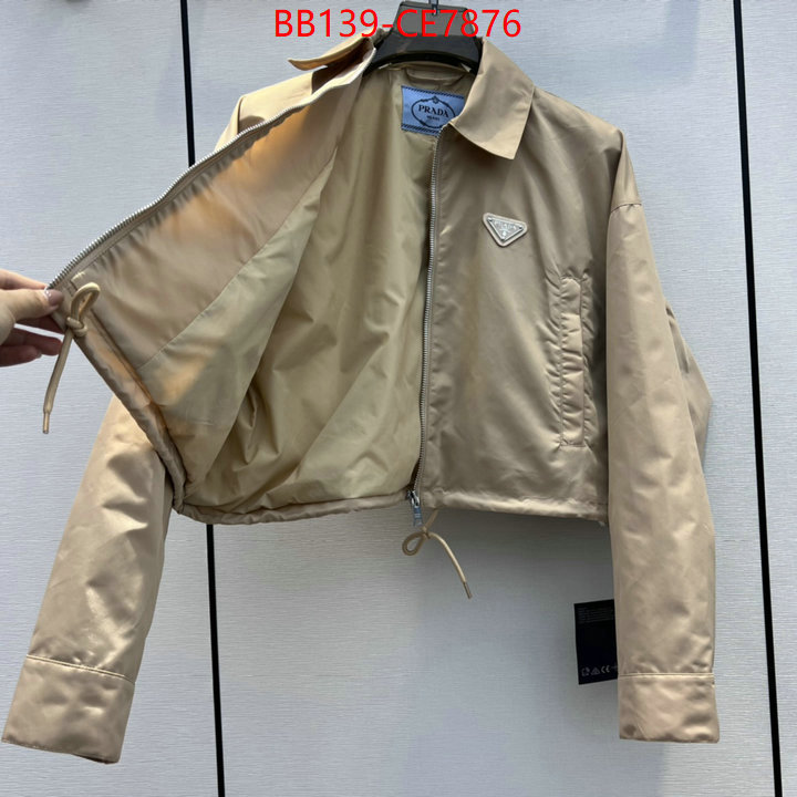 Clothing-Prada,fake cheap best online ID: CE7876,$: 139USD