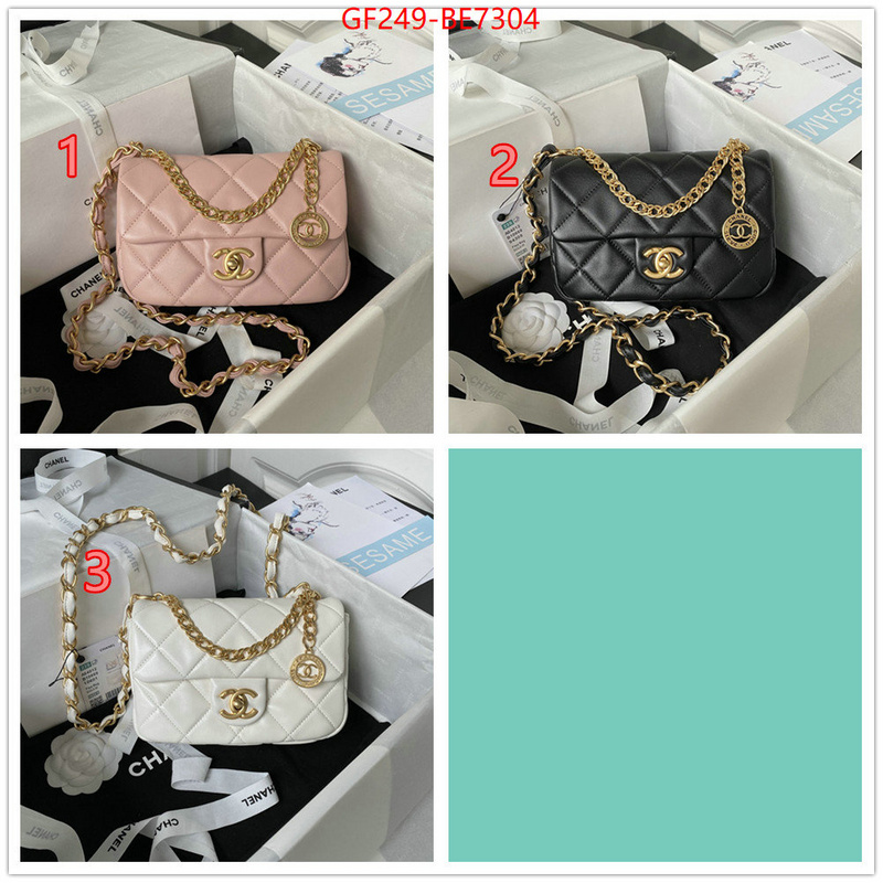 Chanel Bags(TOP)-Diagonal-,wholesale replica shop ID: BE7304,$: 249USD