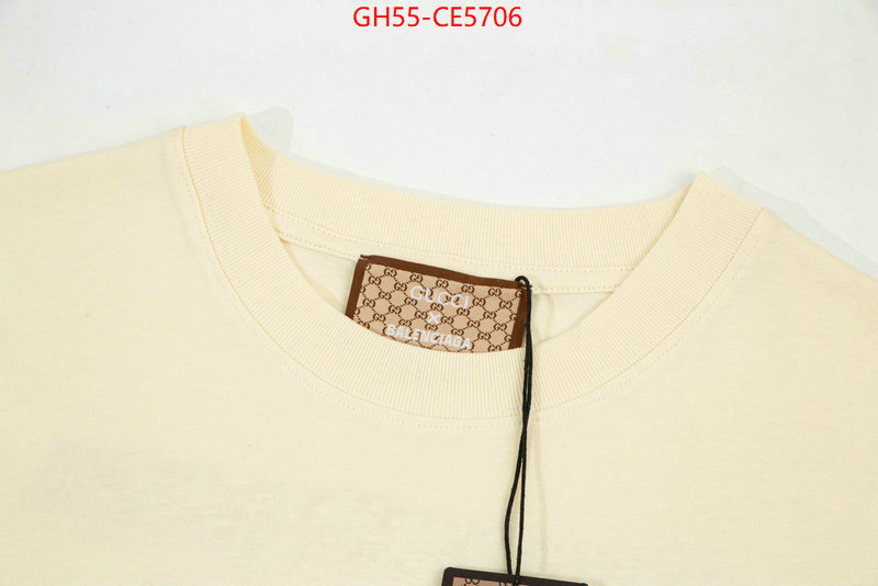 Clothing-Gucci,luxury shop ID: CE5706,$: 55USD