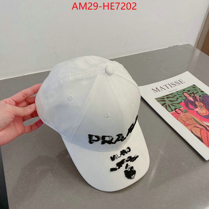 Cap (Hat)-Prada,designer ID: HE7202,$: 29USD