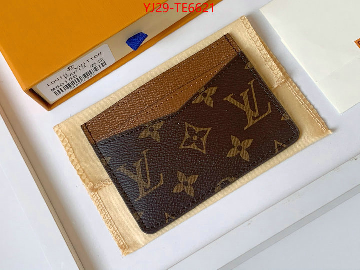 LV Bags(4A)-Wallet,sale outlet online ID: TE6621,$: 29USD