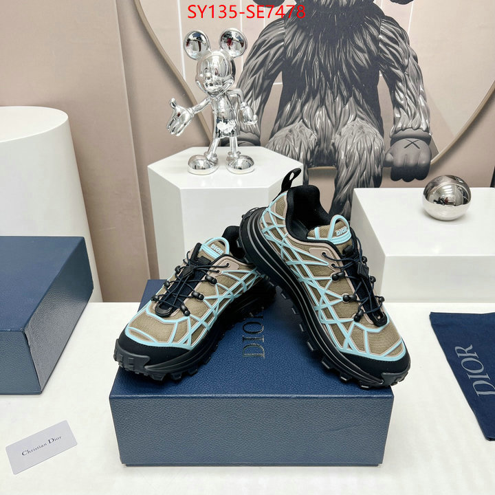 Women Shoes-Dior,the top ultimate knockoff ID: SE7478,$: 135USD