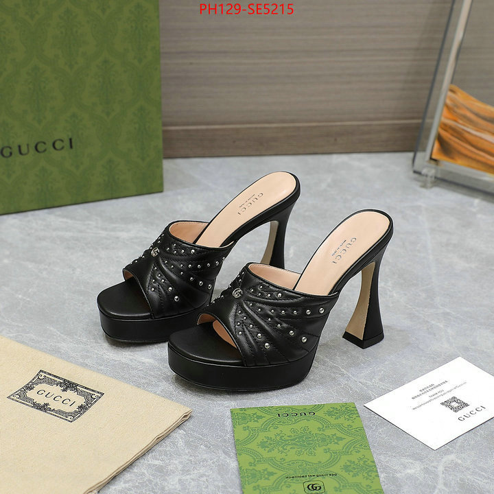 Women Shoes-Gucci,aaaaa replica ID: SE5215,$: 129USD