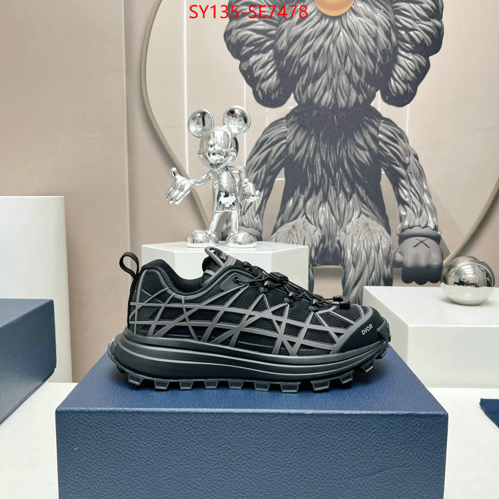 Women Shoes-Dior,the top ultimate knockoff ID: SE7478,$: 135USD