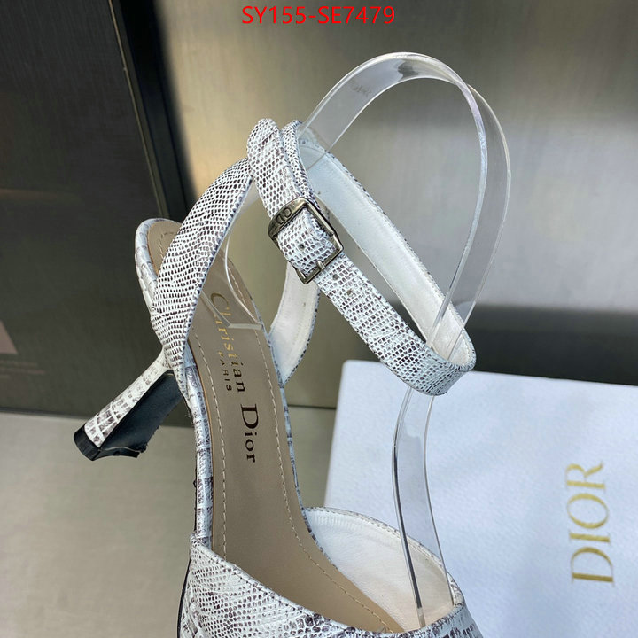 Women Shoes-Dior,high quality 1:1 replica ID: SE7479,$: 155USD