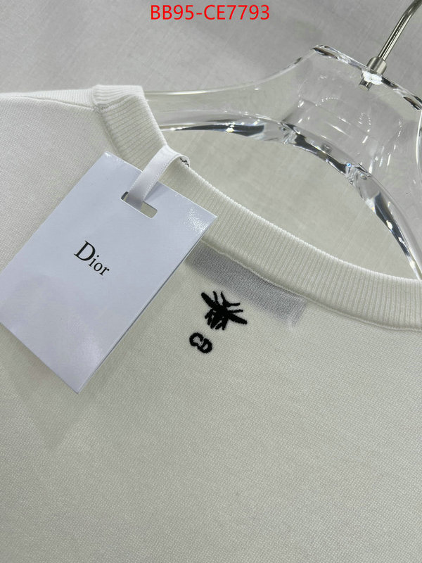 Clothing-Dior,high quality replica designer ID: CE7793,$: 95USD